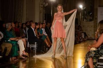 El espíritu heroico de las mujeres, protagonista de los diseños de la 2Âª jornada de GC Colección Bridal (Foto TA)